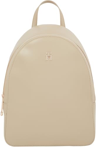 Tommy Hilfiger TH MONOTYPE BACKPACK Rucksack Damen, Beige (Beige), O im Sale